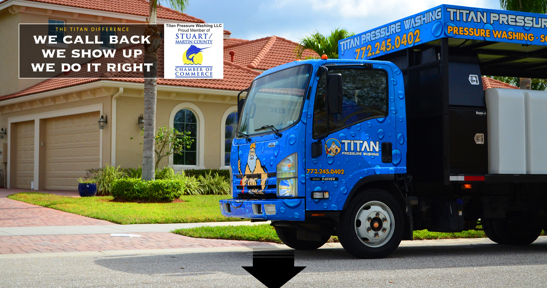 Best Power Washing Service Stuart Florida - Titan Pressure Washing Company